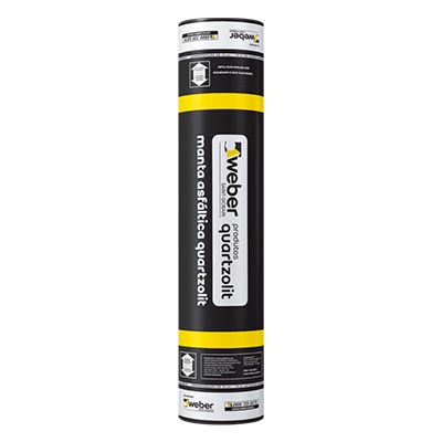 Manta Asfáltica Poliéster 3/4 mm Quartzolit